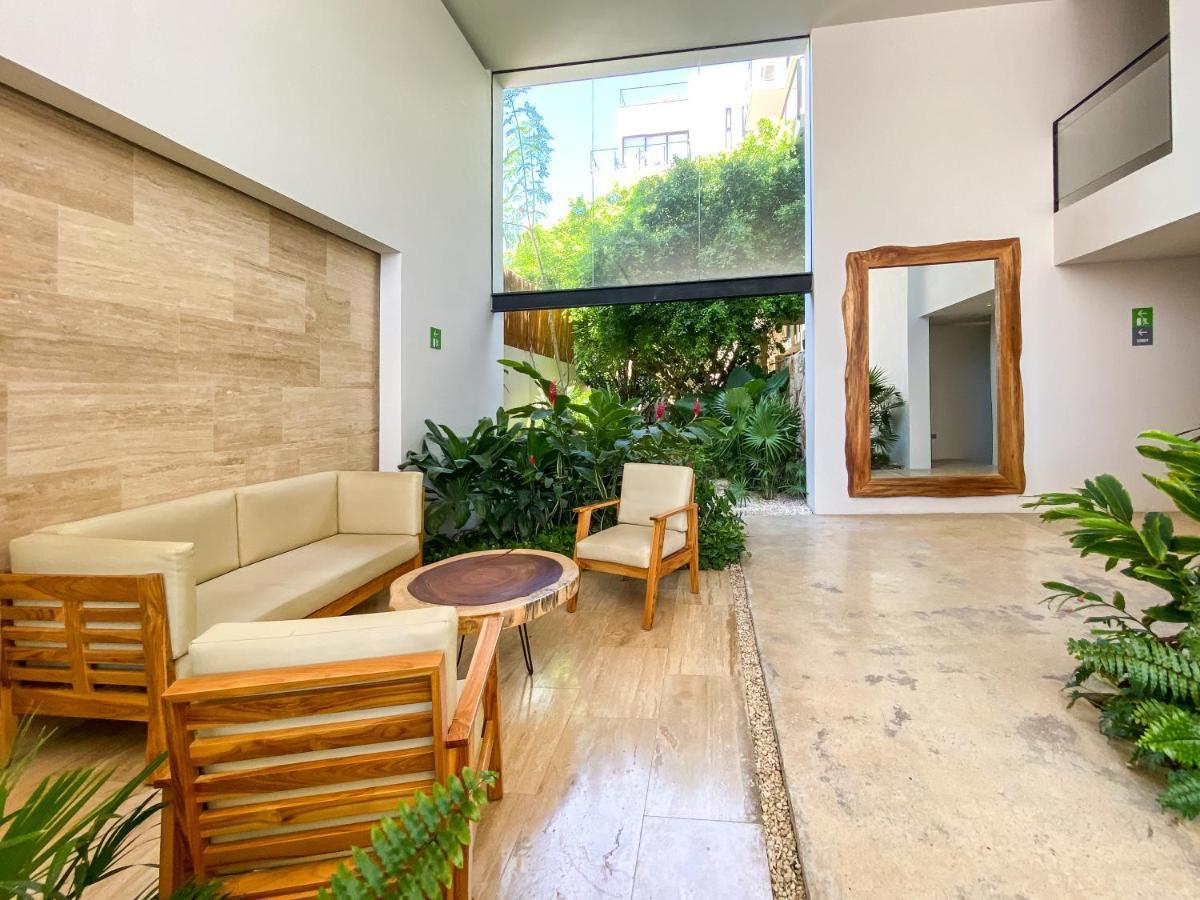 Big Studio At Kaab By The Beach With Roof Top Pool, Sauna And Jacuzzi Near Paseo Del Carmen Mall Playa del Carmen Exterior foto