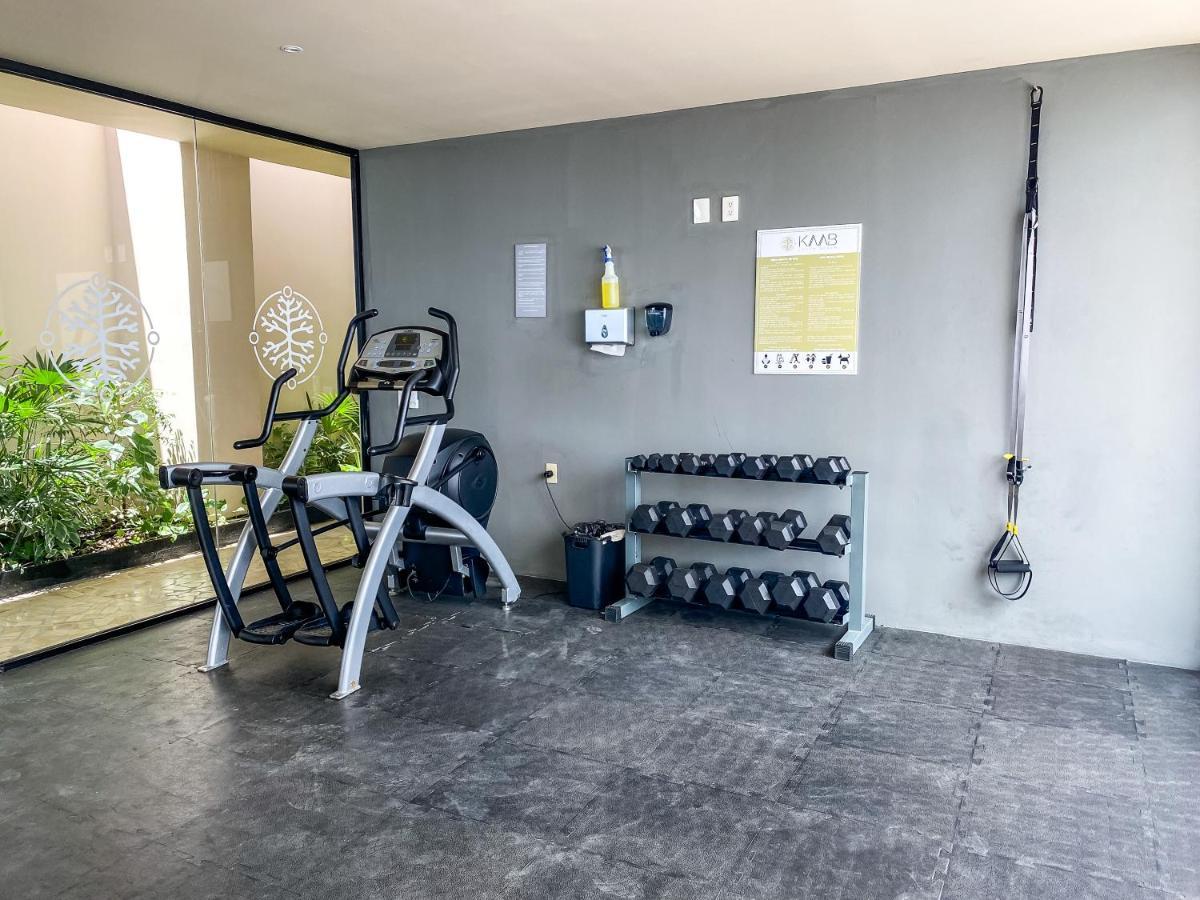Big Studio At Kaab By The Beach With Roof Top Pool, Sauna And Jacuzzi Near Paseo Del Carmen Mall Playa del Carmen Exterior foto