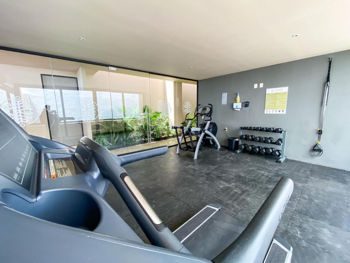 Big Studio At Kaab By The Beach With Roof Top Pool, Sauna And Jacuzzi Near Paseo Del Carmen Mall Playa del Carmen Exterior foto
