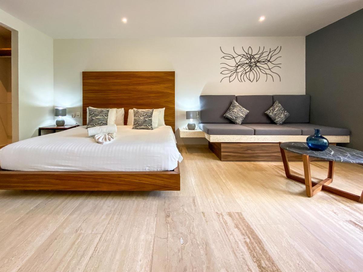 Big Studio At Kaab By The Beach With Roof Top Pool, Sauna And Jacuzzi Near Paseo Del Carmen Mall Playa del Carmen Exterior foto