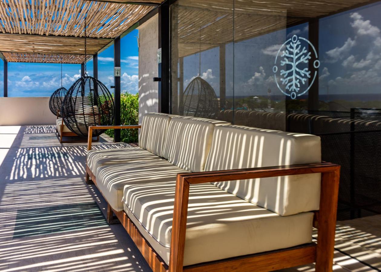 Big Studio At Kaab By The Beach With Roof Top Pool, Sauna And Jacuzzi Near Paseo Del Carmen Mall Playa del Carmen Exterior foto