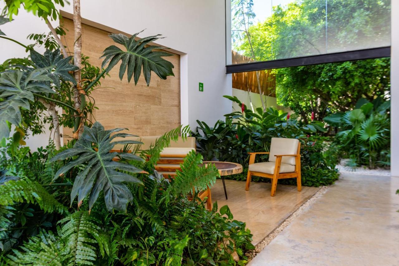 Big Studio At Kaab By The Beach With Roof Top Pool, Sauna And Jacuzzi Near Paseo Del Carmen Mall Playa del Carmen Exterior foto